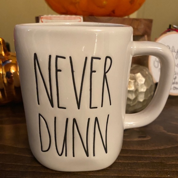 Rae Dunn Other - Rae Dunn “Never Dunn” mug 🇺🇸 release